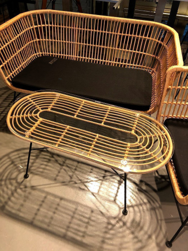 Стол кофейный Малибу бежевый. Фото №8