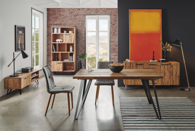 Стеллаж DUPEN DP-121 Акация IRATI. Фото