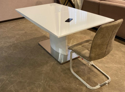 Стол DUPEN DT-01 белый. Фото