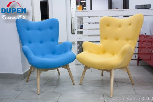 Кресло DC917 blue-голубое. Фото №9