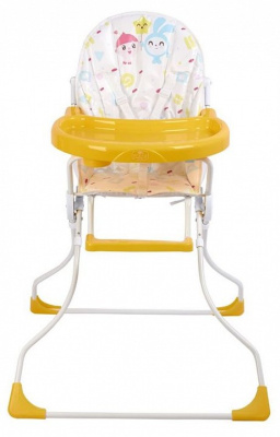Стул для кормления Polini Kids Малышарики Солнечный день, белый фото Стул для кормления Polini Kids Малышарики Солнечный день, белый. Фото №3
